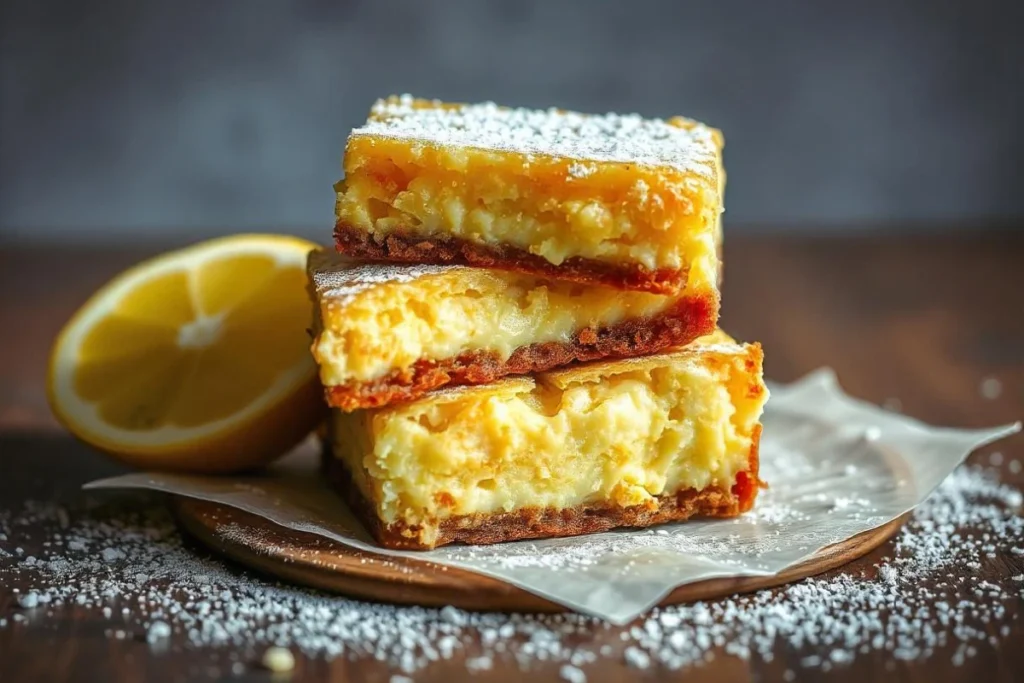 Lemon Cream Cheese Brownies