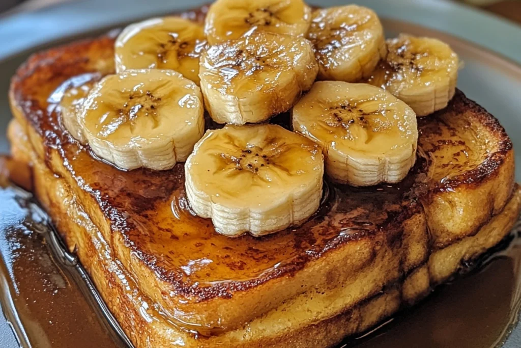 Bananas Foster French Toast