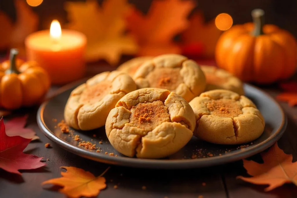 Pumpkin Snickerdoodle Cookies